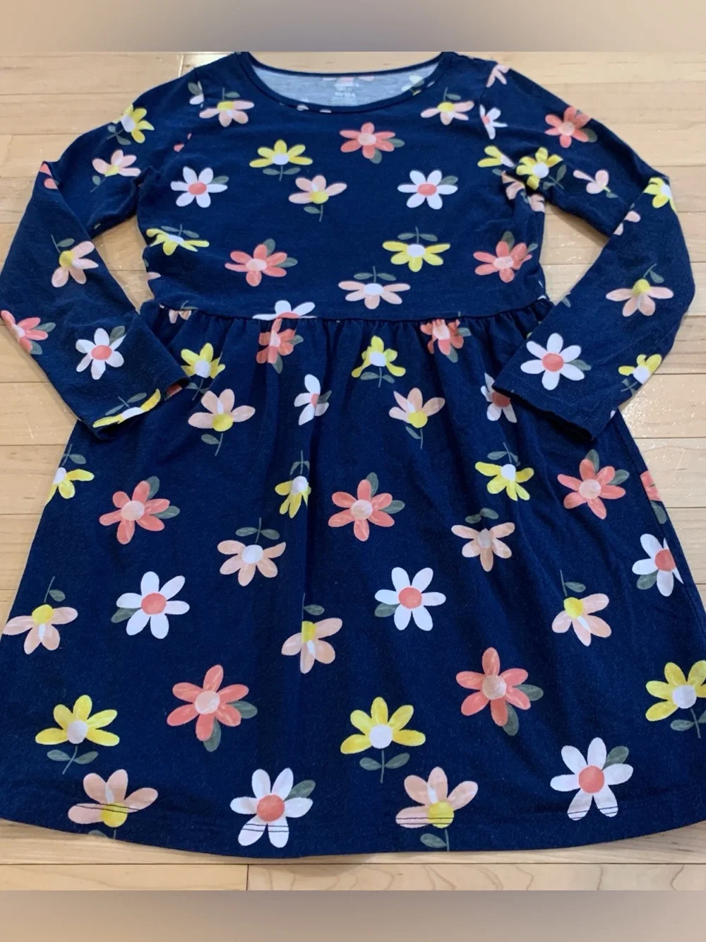 Carter's Youth Girls Size 12 Kids Long-Sleeve Dresses Set of 3